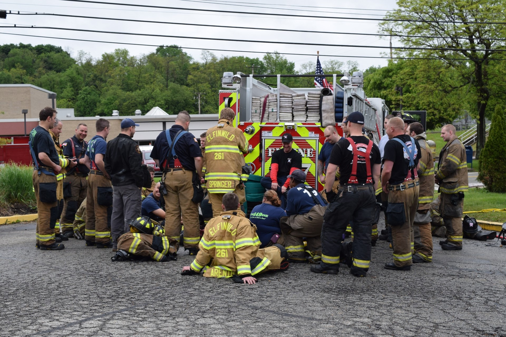Shaler Area fire departments train at Rogers Primary: May 2016