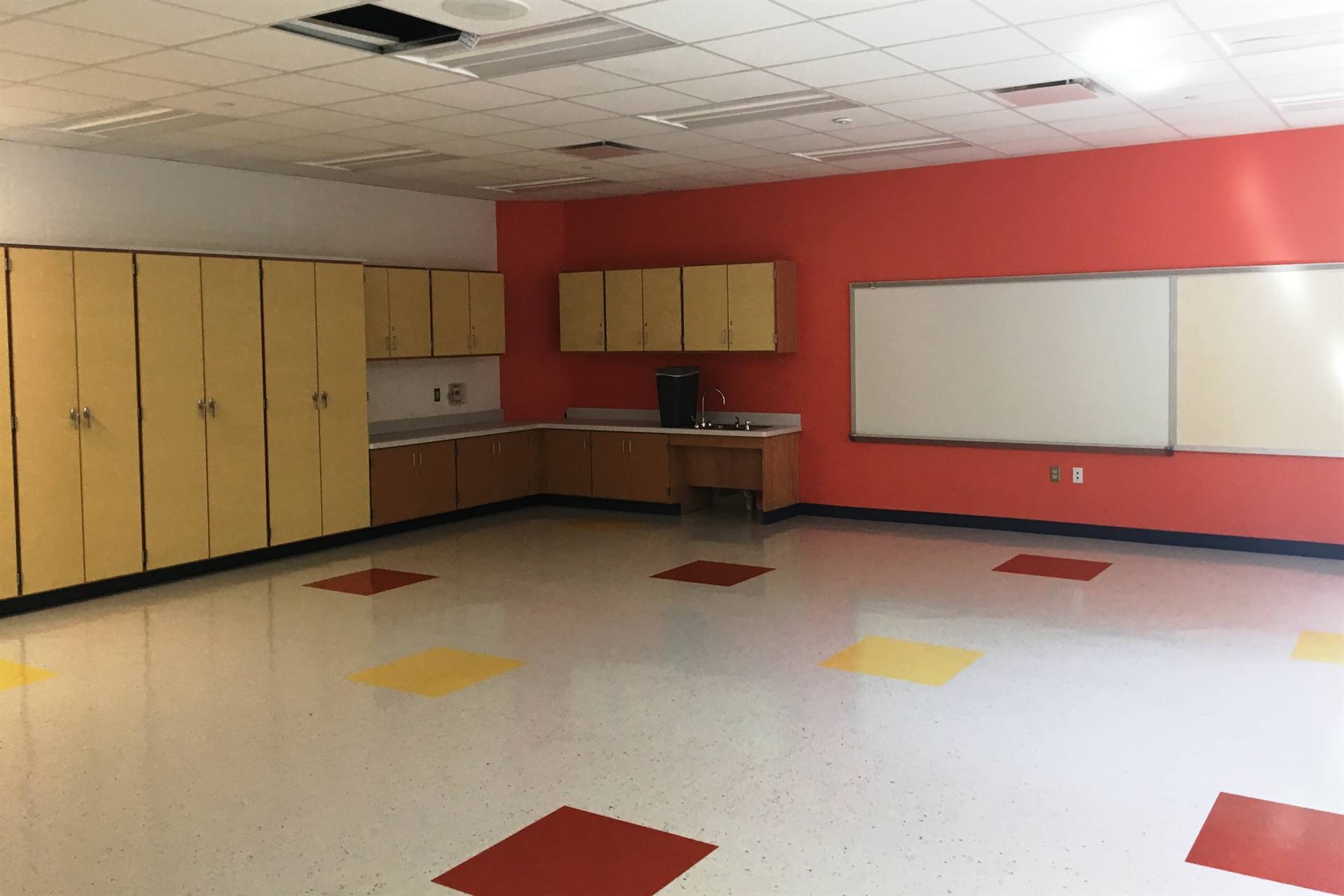 Scott Primary empty classroom