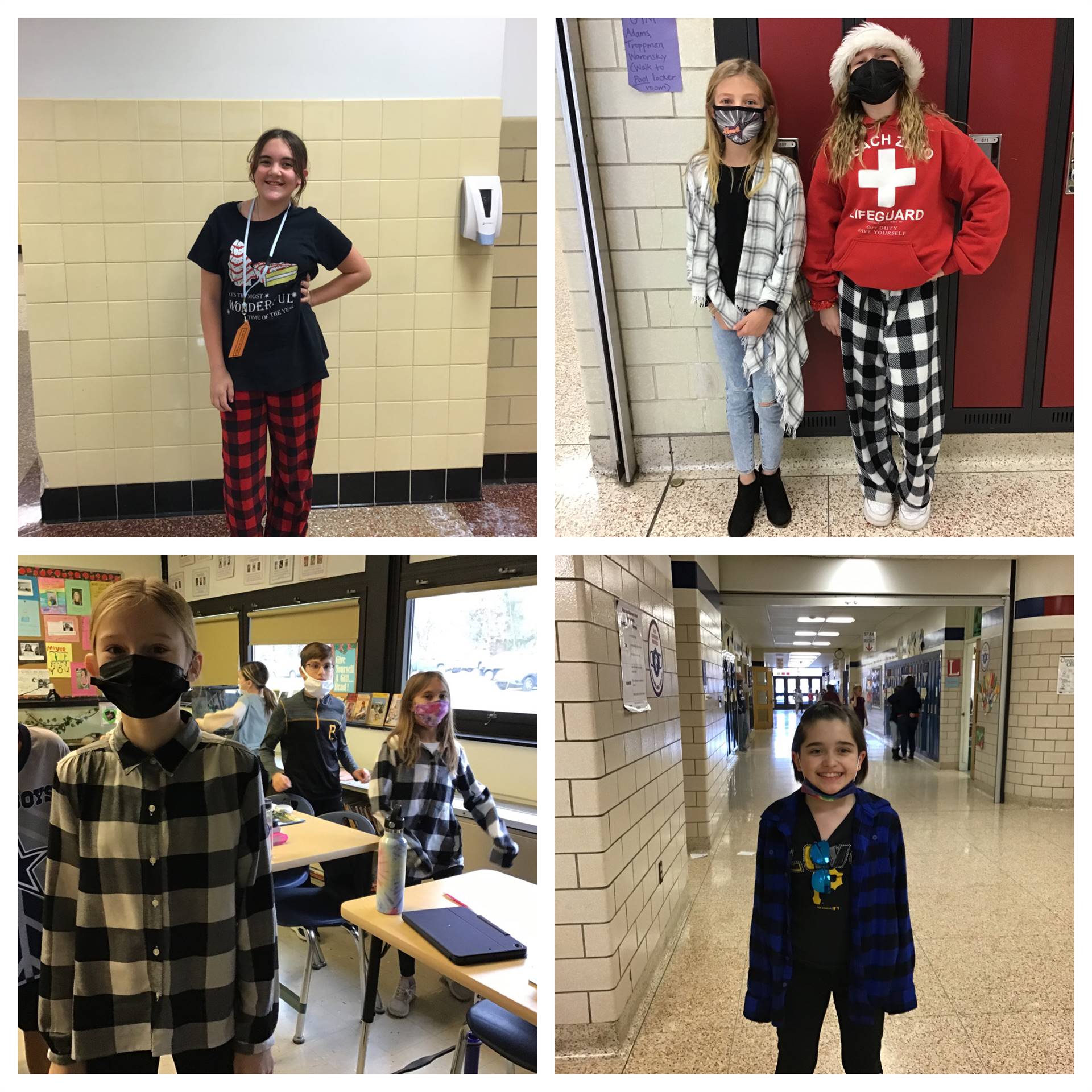 Students Wearing Flannel