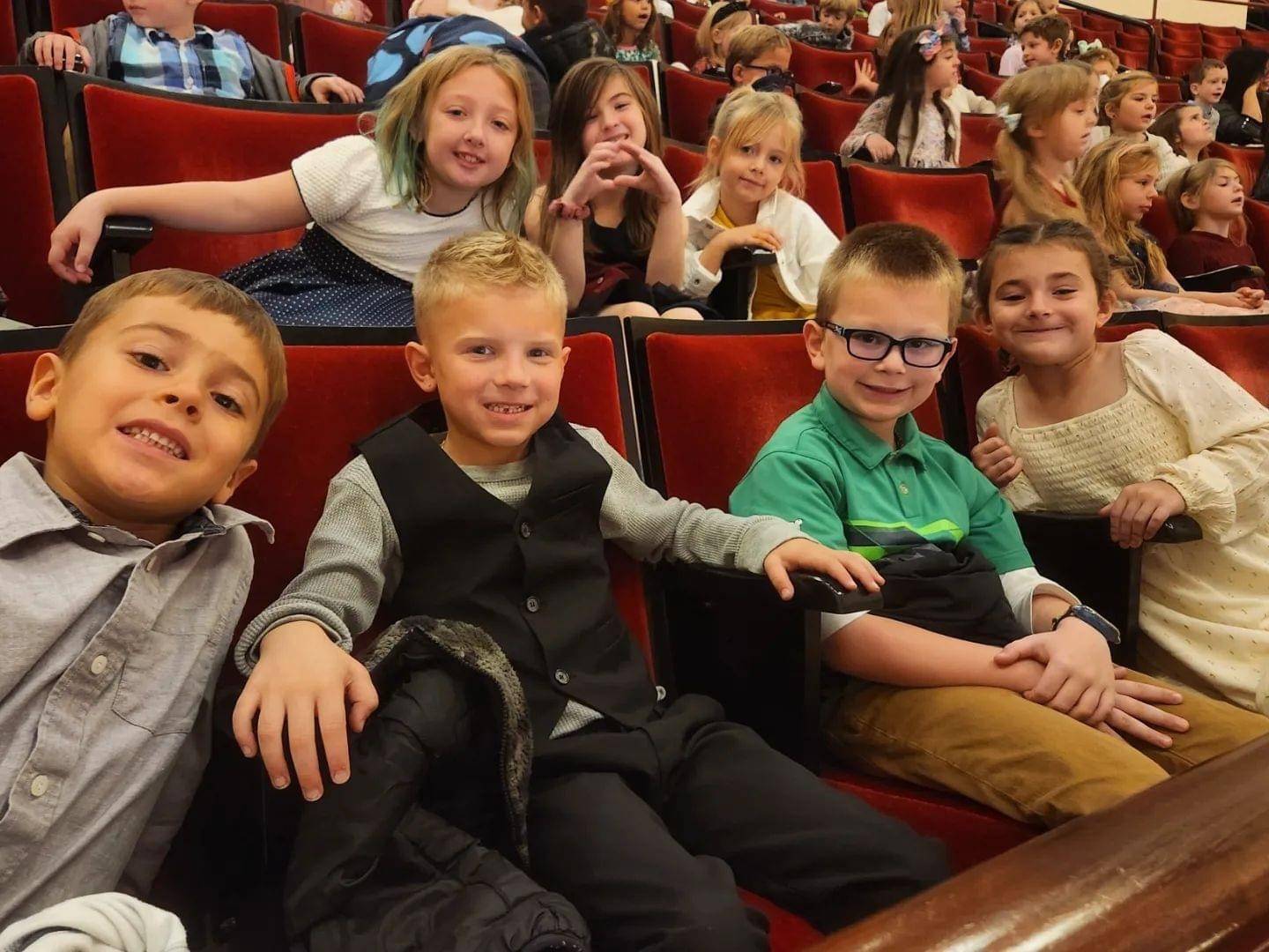 1st grade field trip to the Symphony with Mrs. Randall