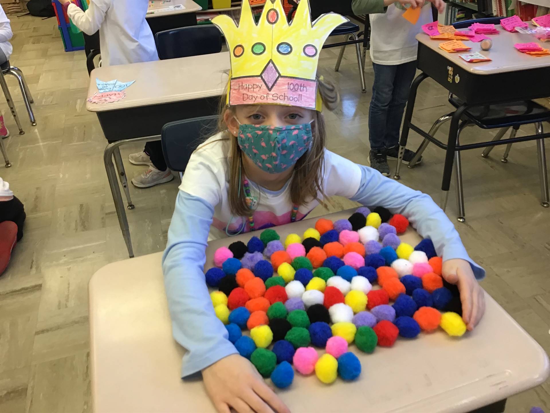 100th day of school in 1A