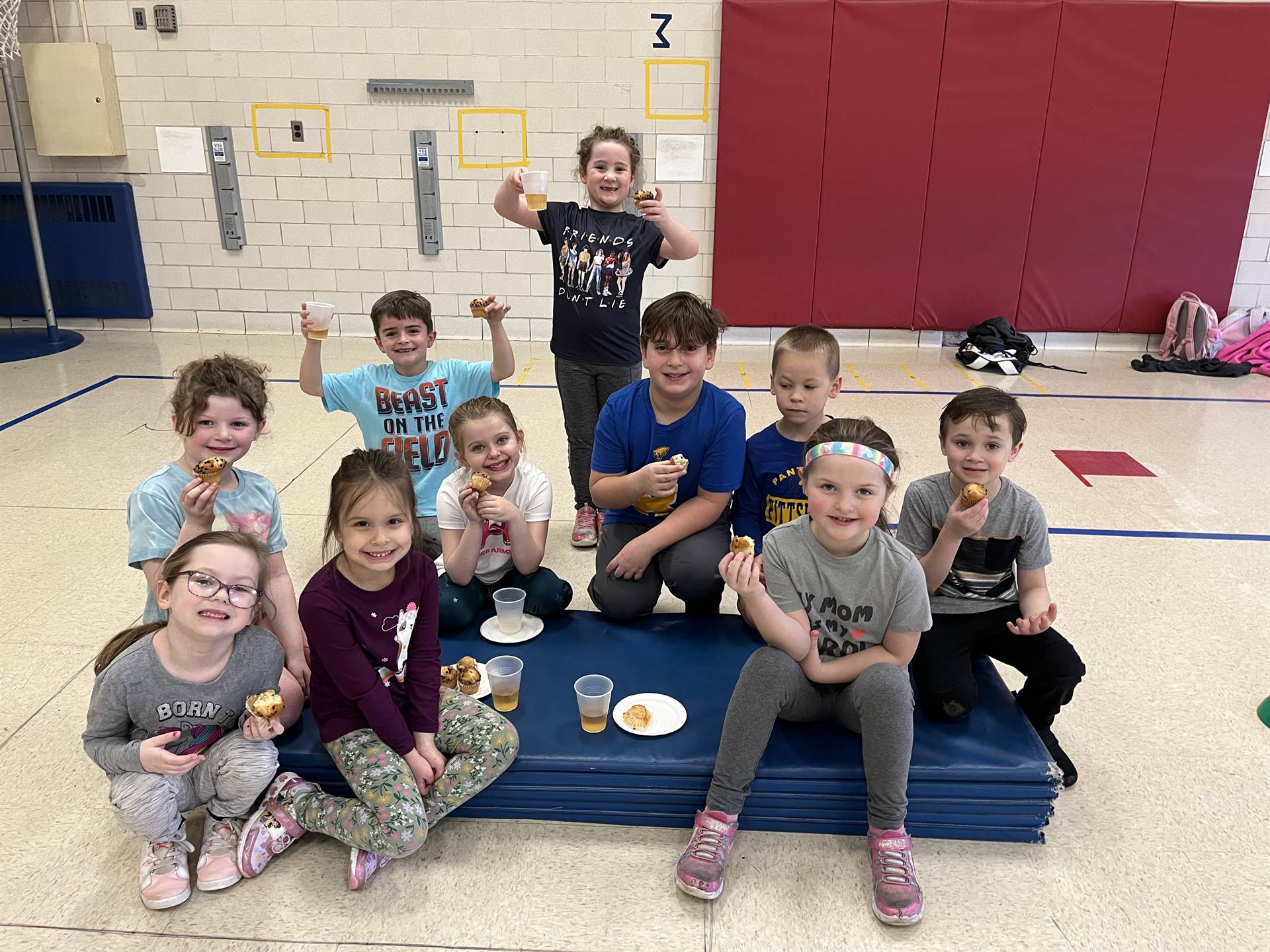 Miles and Muffins with Mrs. Bork & Mrs. Ciavarra