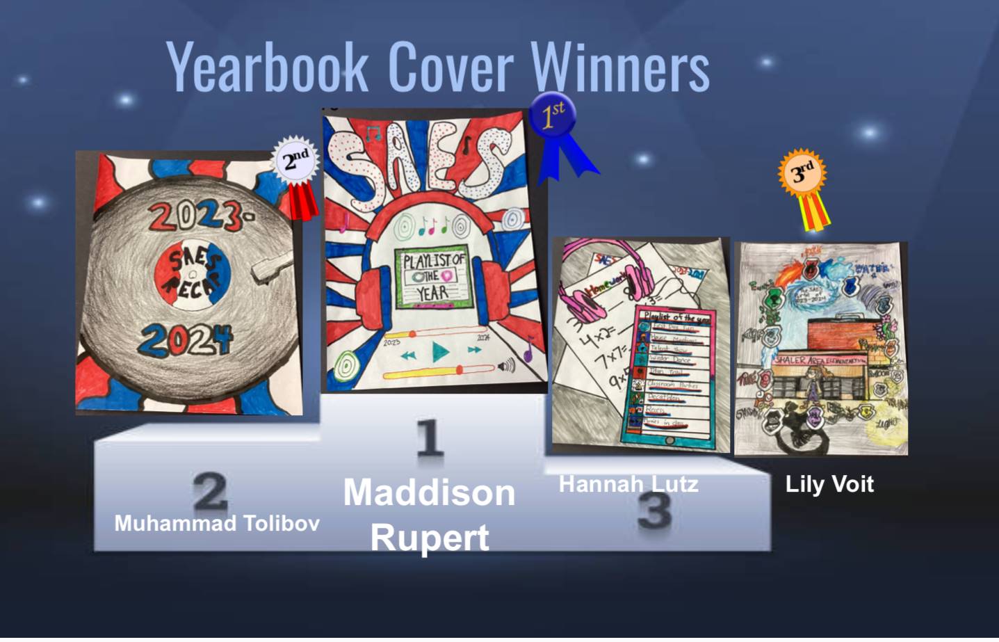 Yearbook Cover Contest Winners