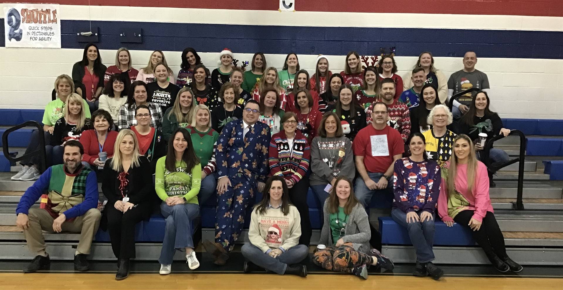 SAES Staff Ugly Sweater