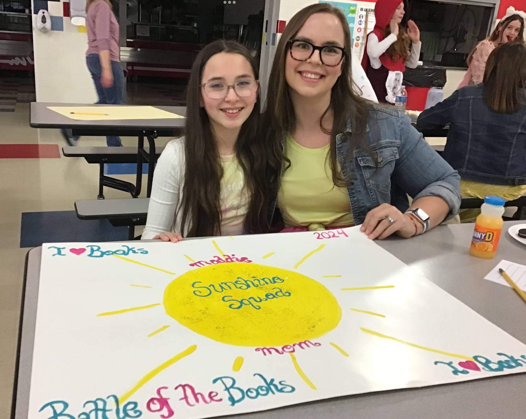 Mother and Daughter at Battle of Books