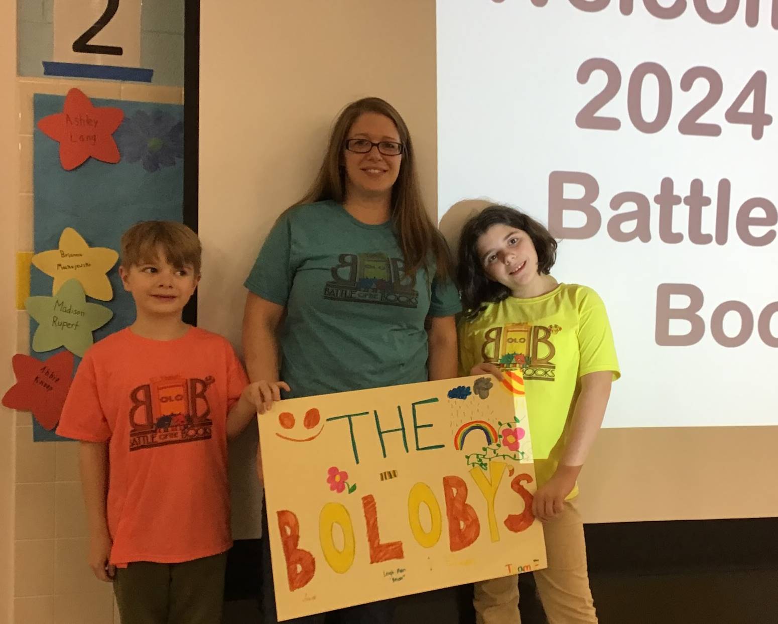 Family at Battle of Books